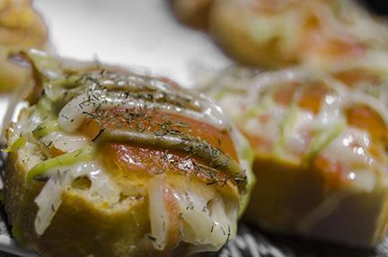 Muestra de la amplia variedad de pintxos que poder degustar en Bilbao