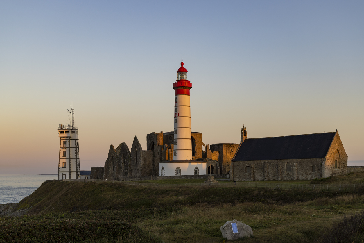 Faro de Saint-Mathieu en Finistere 